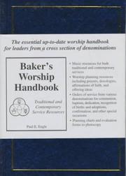 Cover of: Baker's worship handbook by [edited by] Paul E. Engle.