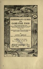 Cover of: Fisherman's lures and game-fish food
