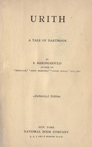 Cover of: Urith by Sabine Baring-Gould