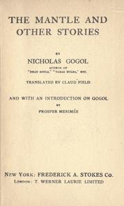 Cover of: The mantle by Николай Васильевич Гоголь