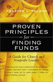 Cover of: Proven Principles for Finding Funds