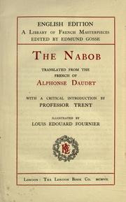 Cover of: The nabob by Alphonse Daudet