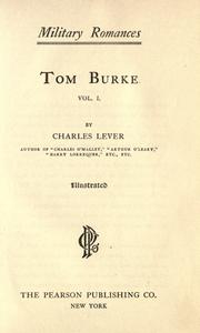 Cover of: Tom Burke