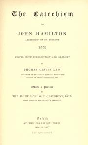 Cover of: The catechism by Hamilton, John