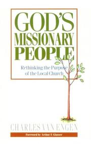 Cover of: God's missionary people: rethinking the purpose of the local church