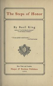 Cover of: The steps of honor. by Basil King