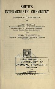 Cover of: Smith's intermediate chemistry.