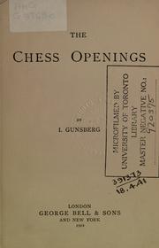 Cover of: Chess