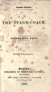 Cover of: The stage-coach