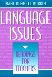Cover of: Language Issues by Diane Bennett Durkin