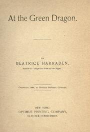 Cover of: At the Green Dragon by Beatrice Harraden