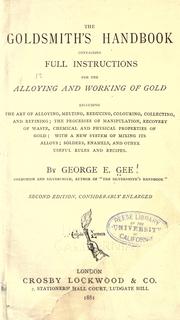 Cover of: The goldsmith's handbook