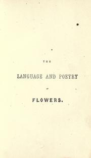 Cover of: The language and poetry of flowers