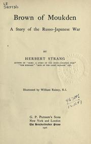 Cover of: Brown of Moukden by Herbert Strang