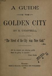 A guide to the golden city by Campbell, R.