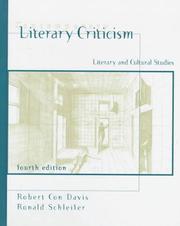 Cover of: Contemporary Literary Criticism: Literary and Cultural Studies (4th Edition)