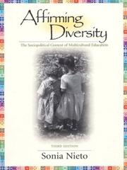 Cover of: Affirming Diversity by Sonia Nieto
