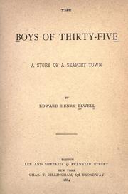 Cover of: boys of thirty-five: a story of a seaport town