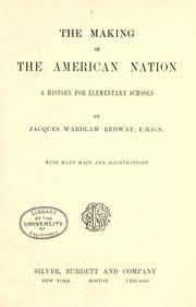 Cover of: The making of the American nation