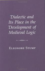 Cover of: Dialectic and its place in the development of medieval logic