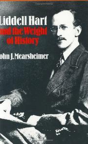 Cover of: Liddell Hart and the weight of history