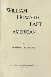 Cover of William Howard Taft, American.