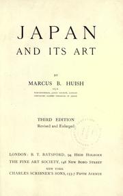 Cover of: Japan and its art by Marcus Bourne Huish, Marcus Bourne Huish