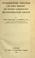 Cover of: Introductory treatise on Lie's theory of finite continuous transformation groups