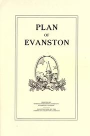 Cover of: Plan of Evanston. by 