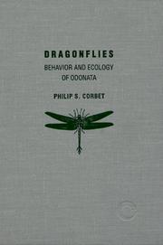 Cover of: Dragonflies: behavior and ecology of Odonata
