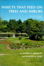 Insects that feed on trees and shrubs by Warren T. Johnson