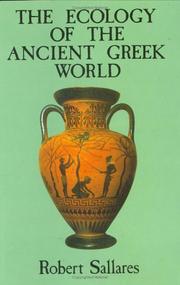 Cover of: The ecology of the ancient Greek world