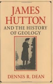 Cover of: James Hutton and the history of geology