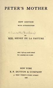 Cover of: Peter's mother