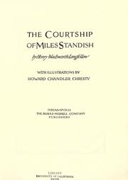 Cover of: The courtship of Miles Standish by Henry Wadsworth Longfellow