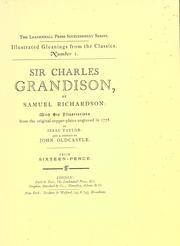 Cover of: Sir Charles Grandison by Samuel Richardson
