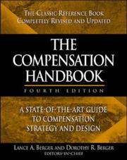 Cover of: The Compensation Handbook by Lance A. Berger, Dorothy R. Berger