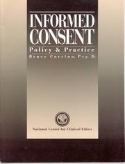 Cover of: Informed consent | Bruce V Corsino