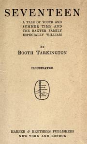 Cover of: Seventeen by Booth Tarkington