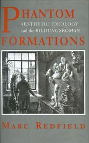 Cover of: Phantom formations: aesthetic ideology and the Bildungsroman