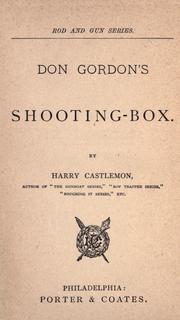 Cover of: Don Gordon's shooting-box.