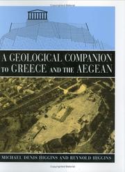 Cover of: A geological companion to Greece and the Aegean