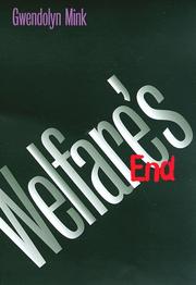 Cover of: Welfare's end
