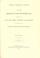 Cover of: On the remains of later prehistoric man obtained from caves in the Catherina Archipelago, Alaska Territory, and especially from the caves of the Aleutian Islands