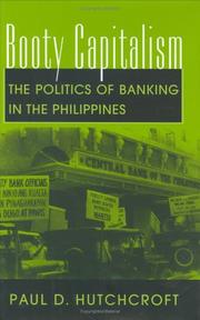 Cover of: Booty capitalism: the politics of banking in the Philippines