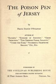 Cover of: The poison pen of Jersey