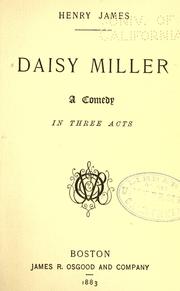 Cover of: Daisy Miller