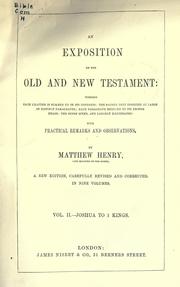 Cover of: Exposition of the Old and New Testaments ...: with practical remarks and observations.