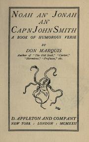 Cover of: Noah an' Jonah an' Cap'n John Smith