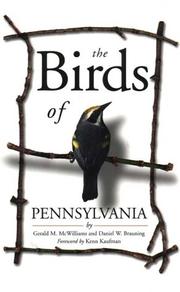 Cover of: The birds of Pennsylvania by Gerald M. McWilliams